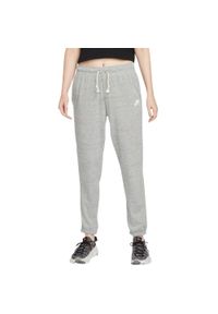 Nike - Damska Odzież Sportowa Vintage Gym Jogging Bottoms. Kolor: szary. Sport: bieganie