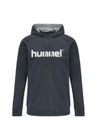 Hoodie Hummel Hmlgo Logo. Typ kołnierza: kaptur. Kolor: brązowy, wielokolorowy, szary, czarny. Materiał: polar