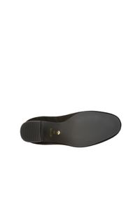 Ochnik - Buty damskie. Kolor: czarny. Materiał: skóra, zamsz. Szerokość cholewki: normalna. Obcas: na obcasie. Styl: elegancki, klasyczny. Wysokość obcasa: średni #4