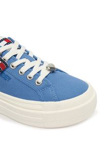 Tommy Jeans Sneakersy Tjw Flatform Sneaker Charms EN0EN02959 Niebieski. Kolor: niebieski. Materiał: materiał #2