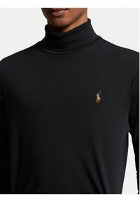 Polo Ralph Lauren Golf 710760126001 Czarny Regular Fit. Typ kołnierza: golf, polo. Kolor: czarny. Materiał: bawełna #5