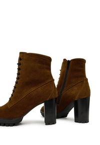 HÖGL Botki 0-187832-55000 Zielony. Kolor: zielony. Materiał: zamsz, skóra #4