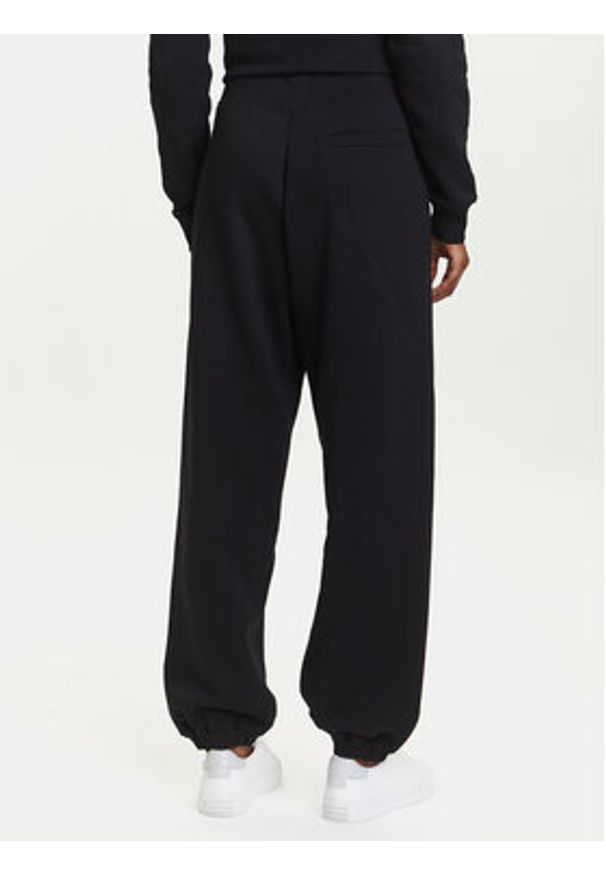 Karl Lagerfeld - KARL LAGERFELD Spodnie dresowe A3W10009 Czarny Relaxed Fit. Kolor: czarny. Materiał: bawełna
