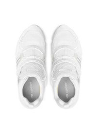 Lacoste Sneakersy L003 0722 1 Sma 743SMA006421G Biały. Kolor: biały. Materiał: materiał