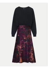 Desigual Sukienka codzienna Rosy 24WWVK15 Kolorowy Slim Fit. Okazja: na co dzień. Materiał: syntetyk, wiskoza. Wzór: kolorowy. Typ sukienki: proste. Styl: casual #4