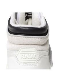 G-Star RAW - G-Star Raw Sneakersy Attacc Mid Lea W 2211 40708 Biały. Kolor: biały. Materiał: materiał #5