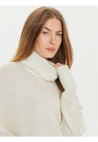 Brave Soul Sukienka dzianinowa LKD-230MINGLYB Écru Regular Fit. Materiał: syntetyk #4