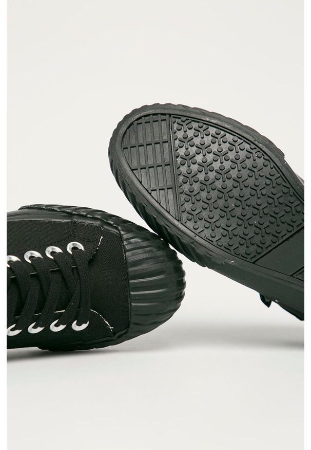 Altercore - Tenisówki ROGATA BLACK. Zapięcie: sznurówki. Kolor: czarny. Materiał: guma