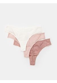 Sinsay - Stringi typu tanga 3 pack - wielobarwny