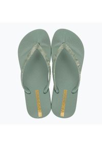 Japonki damskie Ipanema Mesh IX. Kolor: zielony. Materiał: mesh