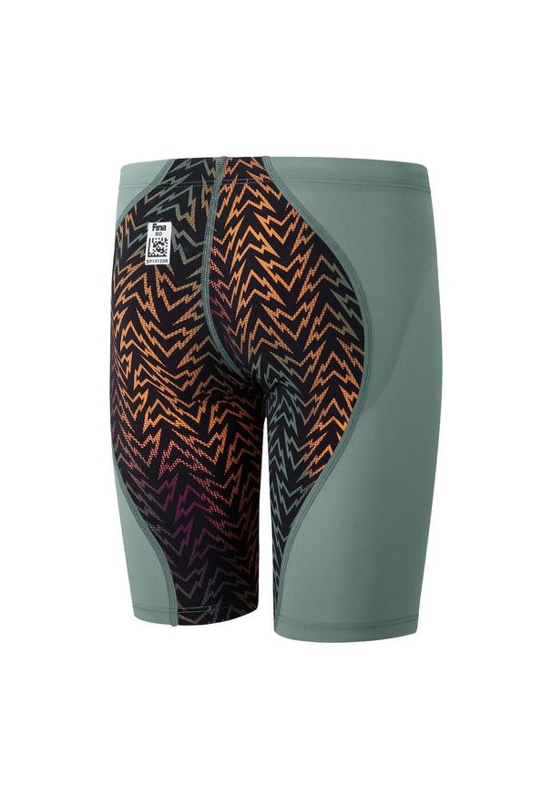 Strój pływacki startowy chłopięcy Speedo LZR Ignite. Kolor: pomarańczowy, zielony, wielokolorowy