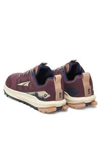 Altra Buty do biegania Lone Peak 9 Waterproof Low AL0A85PV Bordowy. Kolor: czerwony. Materiał: materiał #5