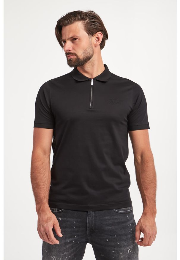 Karl Lagerfeld - Polo męskie KARL LAGERFELD. Typ kołnierza: polo