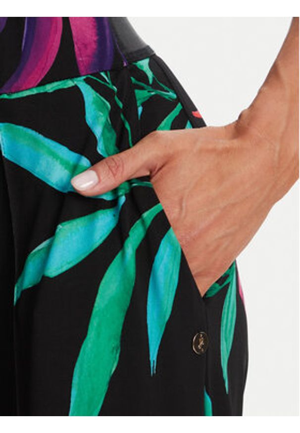 Joseph Ribkoff Spodnie materiałowe 251056 Kolorowy Wide Leg. Materiał: syntetyk. Wzór: kolorowy