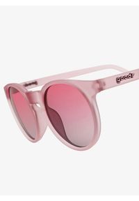 GOODR - Okulary polaryzacyjne goodr Circle G - mauve mood board. Kolor: różowy. Sport: turystyka piesza