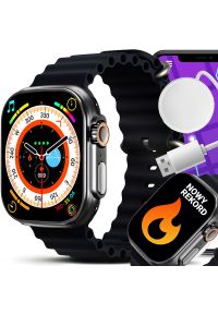 Retoo - Smartwatch zegarek wielofunkcyjny tryby sportowe monitory zdrowia BT 36 mm Smartwatch zegarek wielofunkcyjny tryby sportowe monitory zdrowia BT 36 mm. Rodzaj zegarka: smartwatch. Styl: sportowy #1