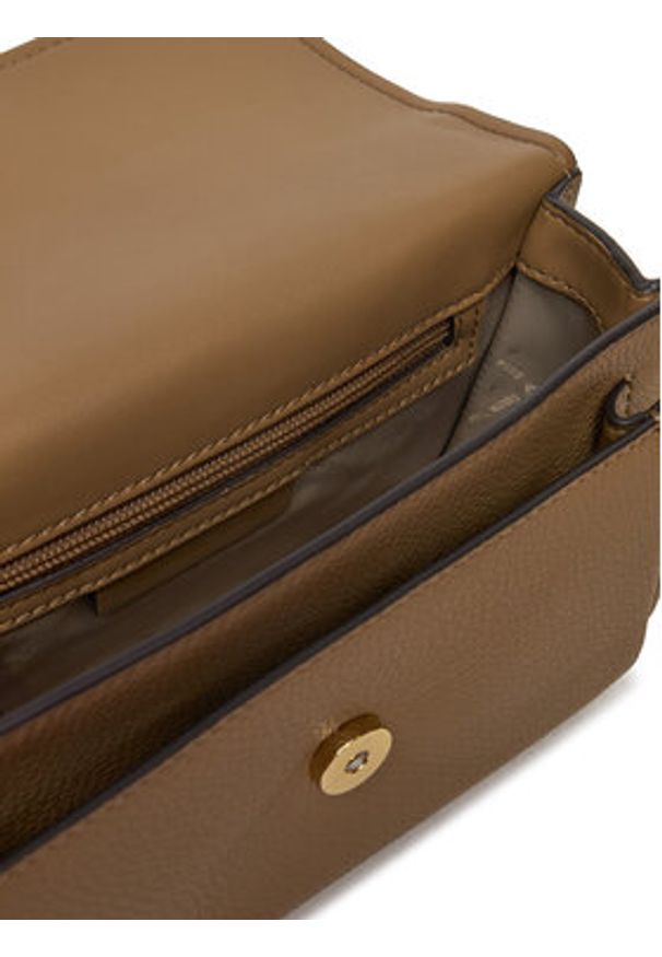 MICHAEL Michael Kors Torebka Claire 30T4GC7L3T Brązowy. Kolor: brązowy. Materiał: skórzane