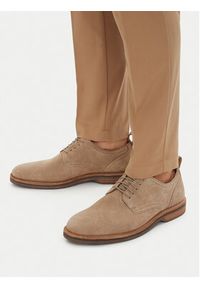 Clarks Półbuty Aldwin Lace 26186449 Szary. Kolor: szary. Materiał: zamsz, skóra #5