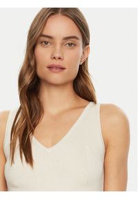 Guess Top W5RR18 Z34O0 Biały Regular Fit. Kolor: biały. Materiał: wiskoza #3