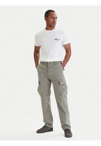 Tommy Jeans Spodnie cargo Otis DM0DM22403 Zielony Regular Fit. Kolor: zielony. Materiał: bawełna #4