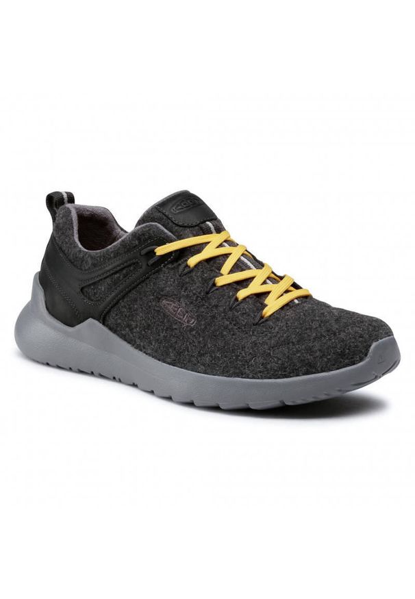 keen - Buty turystyczne męskie Keen Highland Arway czarne. Kolor: czarny. Sport: turystyka piesza