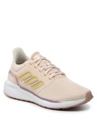 Adidas - adidas Buty do biegania Eq19 Run W GY4729 Beżowy. Kolor: beżowy. Materiał: materiał. Sport: bieganie #7