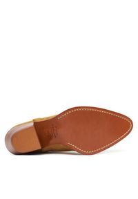 Polo Ralph Lauren Botki 818908754002 Brązowy. Kolor: brązowy. Materiał: skóra, zamsz #4