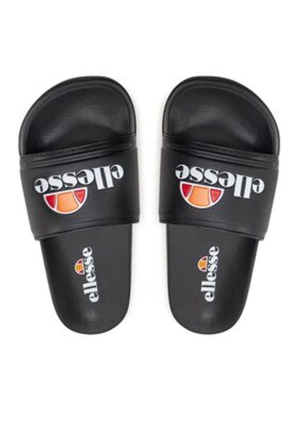 Ellesse Klapki Filippo Slide SGVF0834 Czarny. Kolor: czarny. Materiał: skóra
