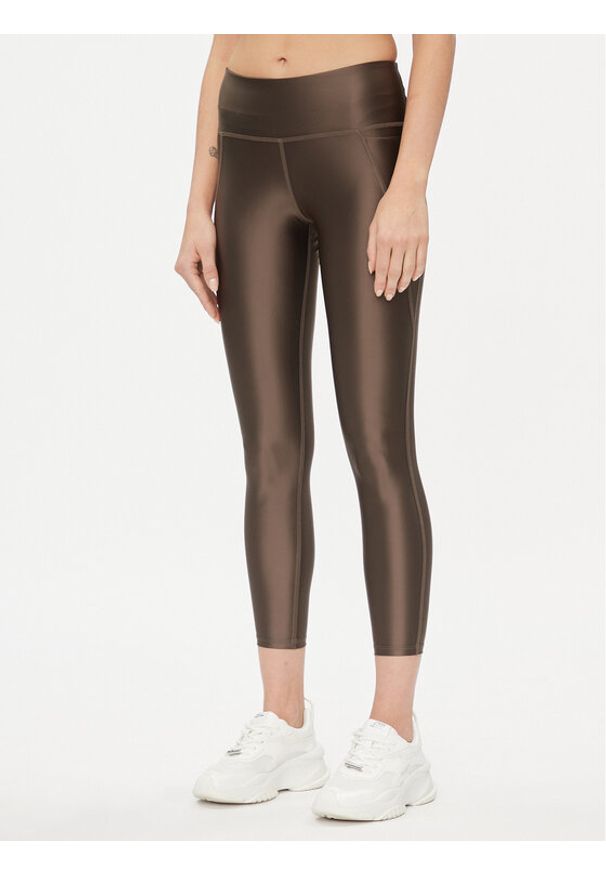 Reebok Legginsy Lux IL4584 Zielony Tight Fit. Kolor: zielony. Materiał: syntetyk