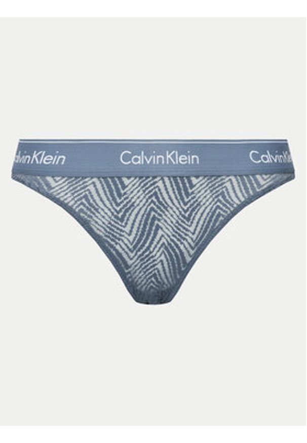 Calvin Klein Underwear Figi klasyczne 000QF7712E Niebieski. Kolor: niebieski. Materiał: syntetyk