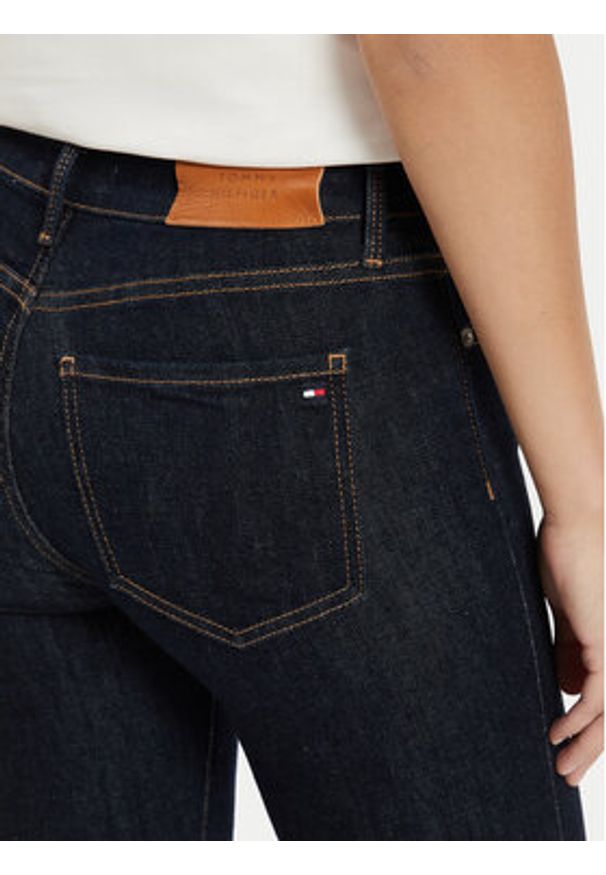 TOMMY HILFIGER - Tommy Hilfiger Jeansy Como WW0WW42487 Granatowy Skinny Fit. Kolor: niebieski