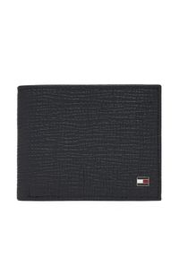 TOMMY HILFIGER - Duży Portfel Męski Tommy Hilfiger. Kolor: niebieski