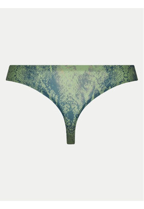 Chantelle Stringi Soft Stretch C11D90 Zielony. Kolor: zielony. Materiał: syntetyk