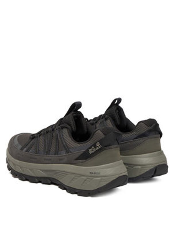 Jack Wolfskin Trekkingi Wild Hike Texapore Low M A65577 6156 Czarny. Kolor: czarny. Materiał: materiał. Sport: turystyka piesza