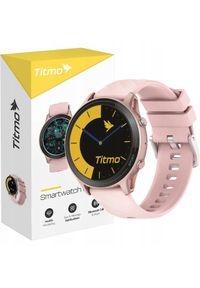 krainaGSM - SMARTWATCH Titmo O-100 SPORTOWY WODOODPORNY ROZMOWY BLUETOOTH KROKOMIERZ. Rodzaj zegarka: smartwatch. Styl: sportowy #1