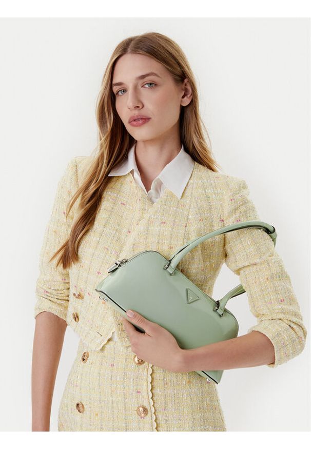 Guess Torebka Arnela HWNY94 96080 Zielony. Kolor: zielony. Materiał: skórzane