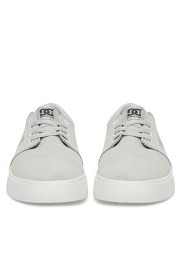 DC Shoes Tenisówki SS25-3C015 Szary. Kolor: szary. Materiał: zamsz, skóra