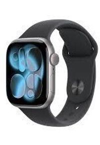 APPLE - Smartwatch Apple Zegarek Apple Watch Series 11 GPS 42mm Grey Aluminium z czarnym paskiem S/M. Rodzaj zegarka: smartwatch. Kolor: czarny #1