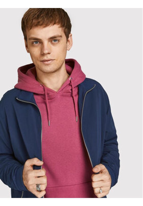 Jack & Jones - Jack&Jones Kurtka przejściowa Rush 12204277 Granatowy Regular Fit. Kolor: niebieski. Materiał: syntetyk