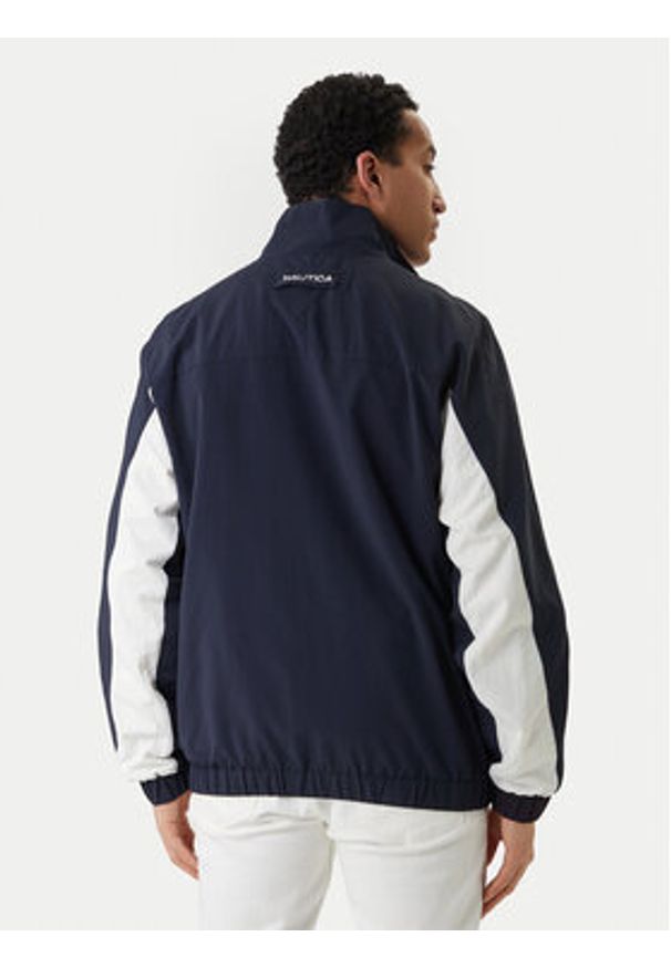 Nautica Kurtka przejściowa Cameron Fz NCC04495 Granatowy Regular Fit. Kolor: niebieski. Materiał: syntetyk