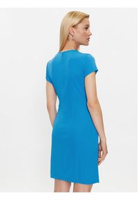 Lauren Ralph Lauren Sukienka koktajlowa 250902772003 Niebieski Regular Fit. Kolor: niebieski. Materiał: syntetyk. Styl: wizytowy #5
