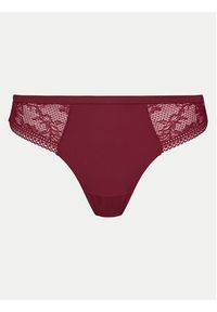 TOMMY HILFIGER - Tommy Hilfiger Stringi UW0UW05521 Czerwony. Kolor: czerwony. Materiał: syntetyk #7