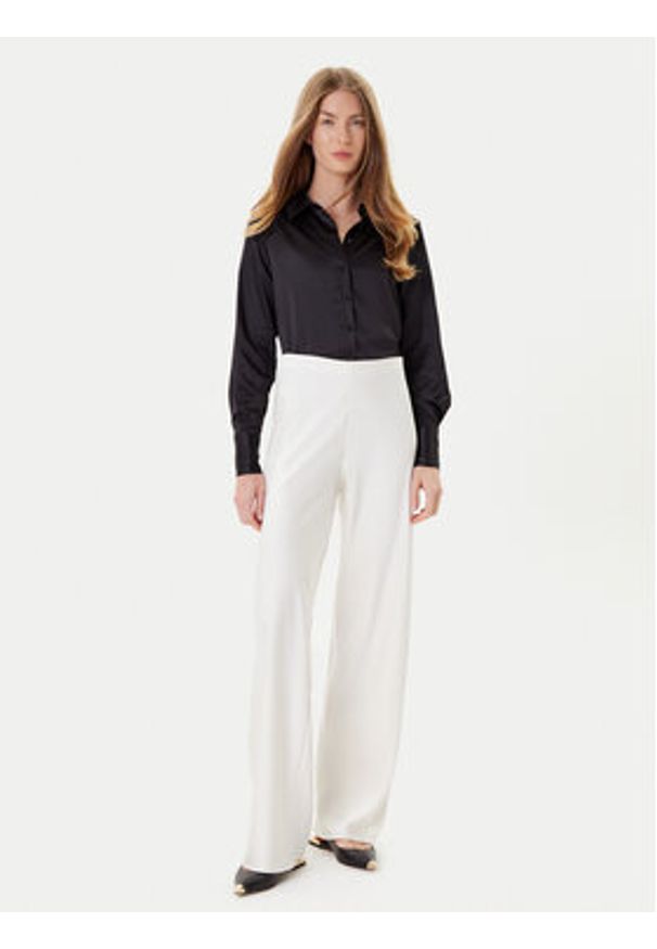 Vero Moda Koszula Merle 10334598 Czarny Regular Fit. Kolor: czarny. Materiał: syntetyk