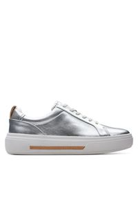 Sneakersy Clarks. Kolor: srebrny #1