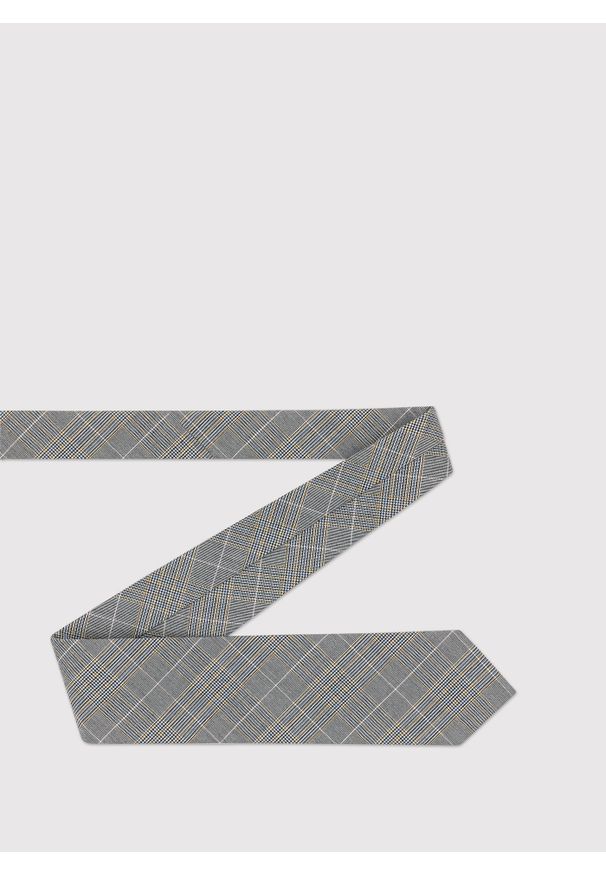 Pako Lorente - PAKO LORENTE – Szary krawat. Kolor: szary. Materiał: poliester, wiskoza, elastan