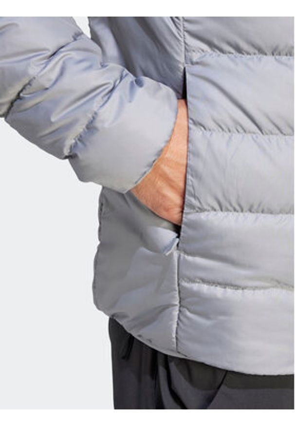 Adidas - adidas Kurtka puchowa Terrex Multi Light Down IP6042 Szary Slim Fit. Kolor: szary. Materiał: syntetyk, puch