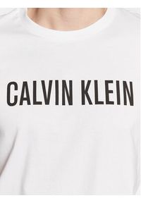 Calvin Klein Swimwear T-Shirt Logo KM0KM00836 Biały Regular Fit. Kolor: biały. Materiał: bawełna #5
