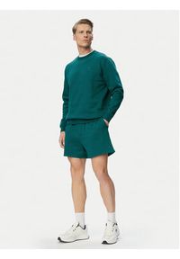 Tommy Jeans Szorty sportowe DM0DM21931 Zielony ciemny Regular Fit. Kolor: zielony. Materiał: bawełna. Styl: sportowy #2