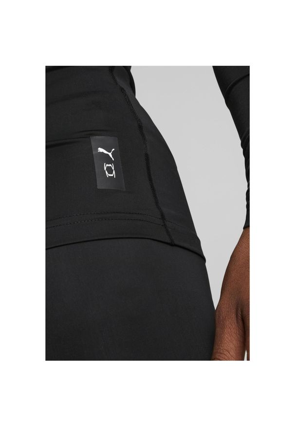 Dżersej z długim rękawem Puma Hoops Team Baselayer. Kolor: czarny. Materiał: jersey. Długość rękawa: długi rękaw. Długość: długie. Sport: koszykówka
