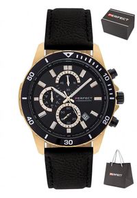Zegarek Perfect W502CH-03 męski chronograf 46 mm . #1